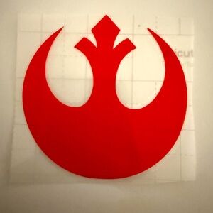 Red Rebel Alliance Vinyl Decal 3.5”x3.5” cool waterproof permanent Star Wars hot
